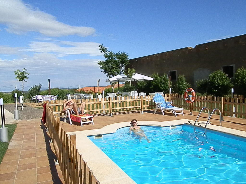 Hotel El Comendador Añón Esterno foto